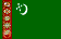 Flag of Turkmenistan