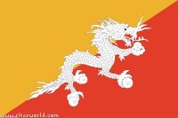 Bhutanese Flag