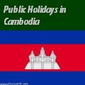 Cambodian Holidays