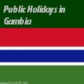 Gambian Holidays