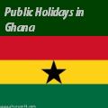 Ghanaian Holidays